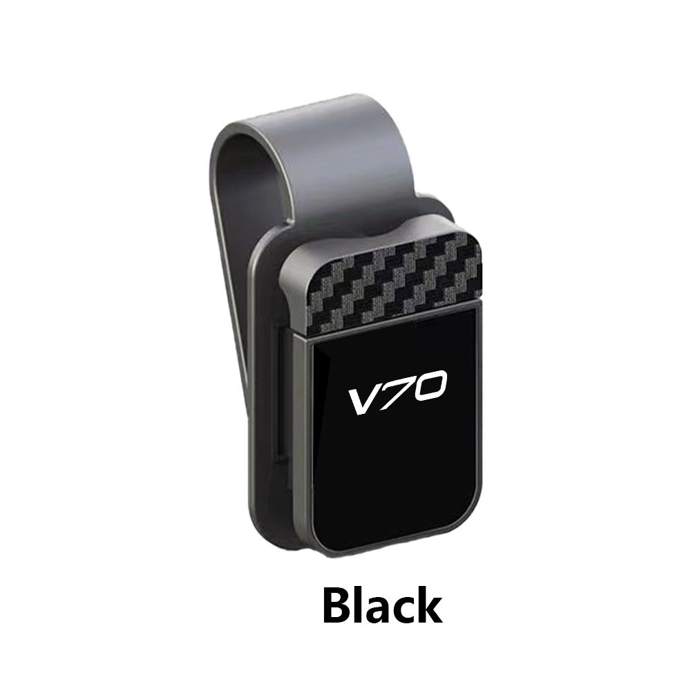 Car Sunglasses Clip Sun Visor Glasses Holder Stable Storage Clips For Volvo C30 C70 S60 S90 V40 V50 V60 V70 V90 XC60 XC90
