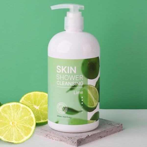 [OFK37O03] Gentle cleansing foam that soothes and cleanses deep into the skin, Lime (12114183)