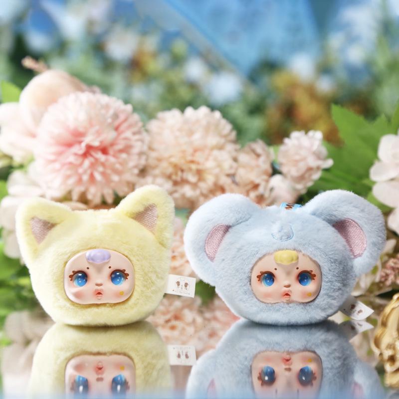 

Cartoon Animal Plush Doll - Cute Plush Ornament Blind Box Gift 13 x 9