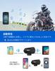 STDRIVO Motorcycle Headset, Earphones, Incom, Motorbike, Speaker, Bluetooth, Thin, IPX, 65 Waterproof, Dustproof Function,