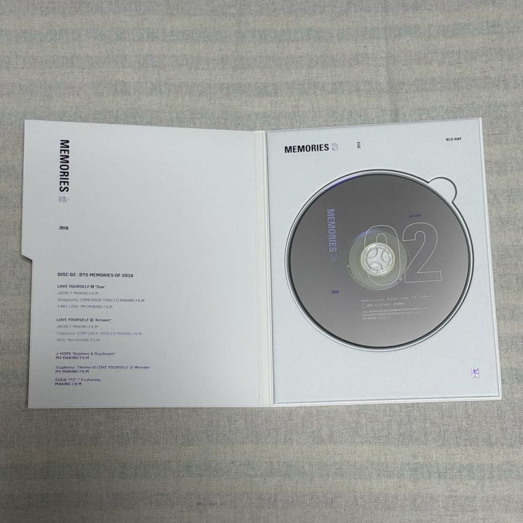 [USED] BTS MEMORIES OF 2018 Blu-ray