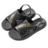 Fashionable Men's Sandals New Style Non-Slip Waterproof Thick Base Wear-Resistant Trendy Teenage Outerwear PVC Sole