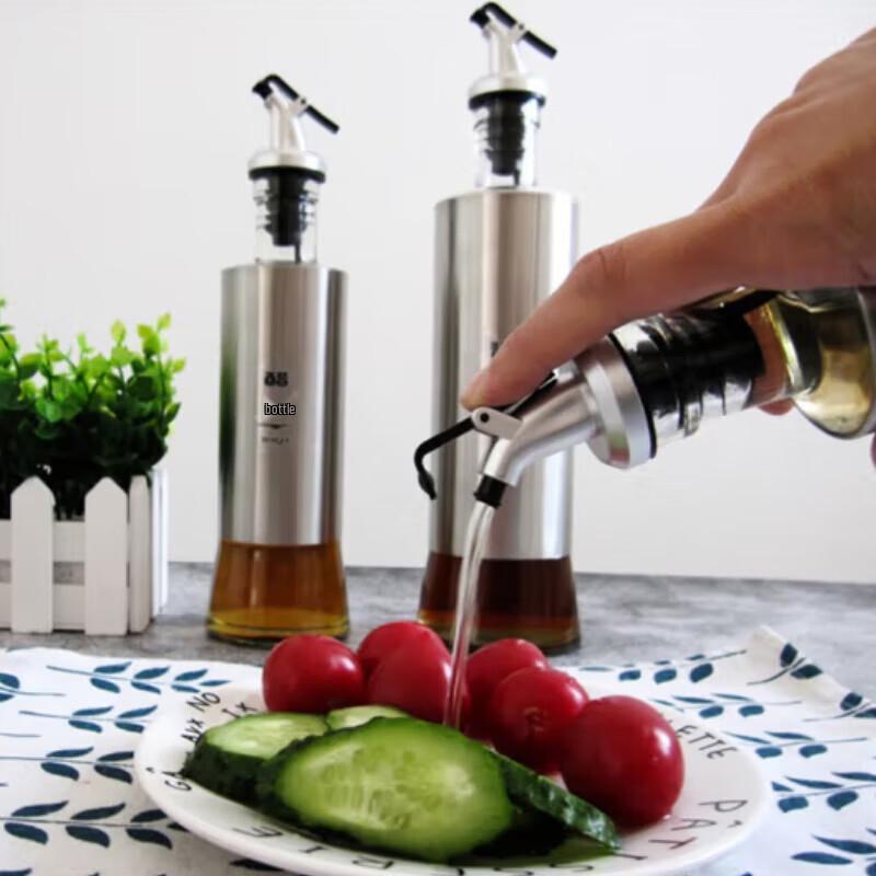 Desktop Glass Condiment Set