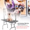 Stainless Steel Pet Grooming Table Beauty Desk Adjustable Height Clamp Holder for Dog Cat