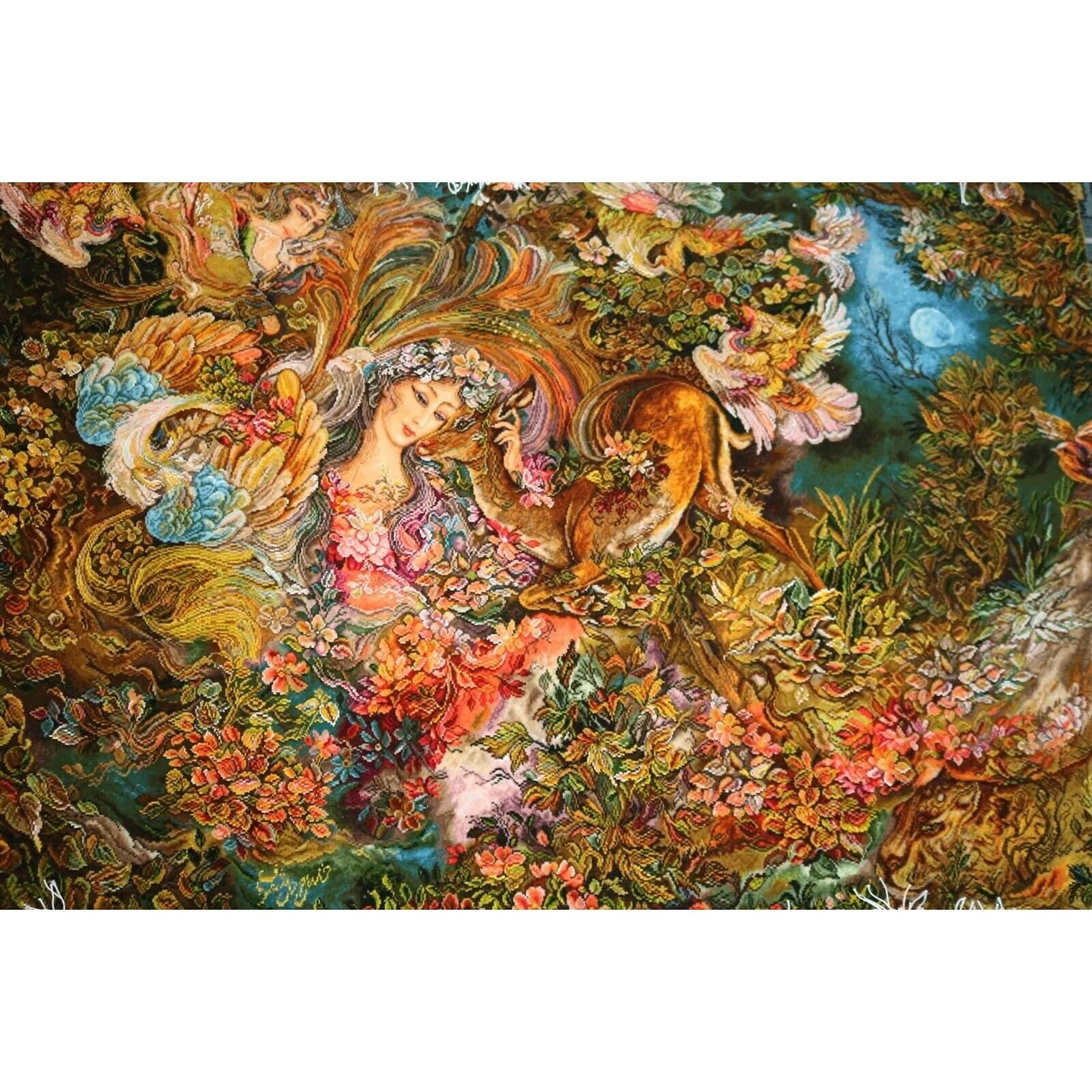 Persian tapestry carpet 75x100