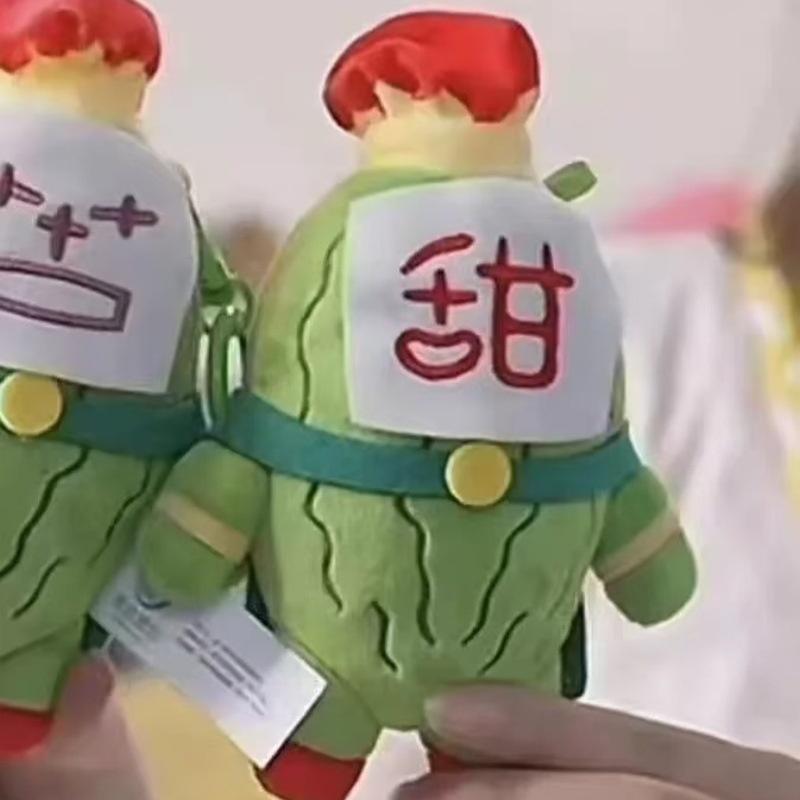 

Плюшевая кукла Король Горькой Дыни / Король Сладкой Дыни, Подвесные украшения, Милый мультяшный брелок-подвеска, Украшение для сумки, Подарок для детской вечеринки