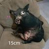3D Printed Pig Stuffed Plush Pillow Realistic Soft Skin Friendly Fabric Cute Cushion for Sofa Bed Holiday Gift for Kids
