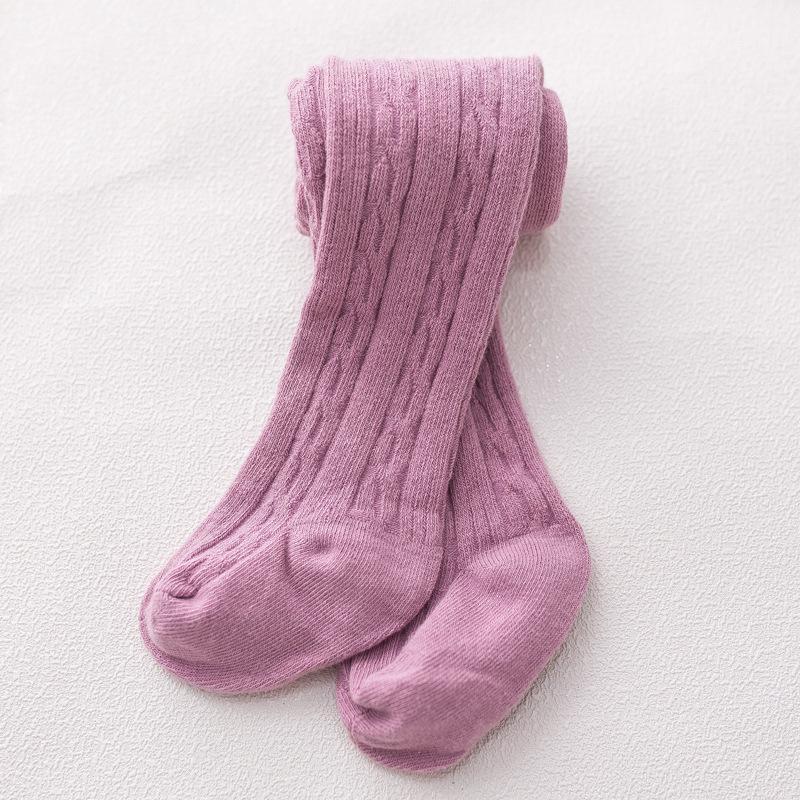 0-2Y Pantyhose Baby Leggings Autumn Winter New Baby Girls Warm Long Tube Socks Children's Jumpsuit Socks Newborn Baby Tights