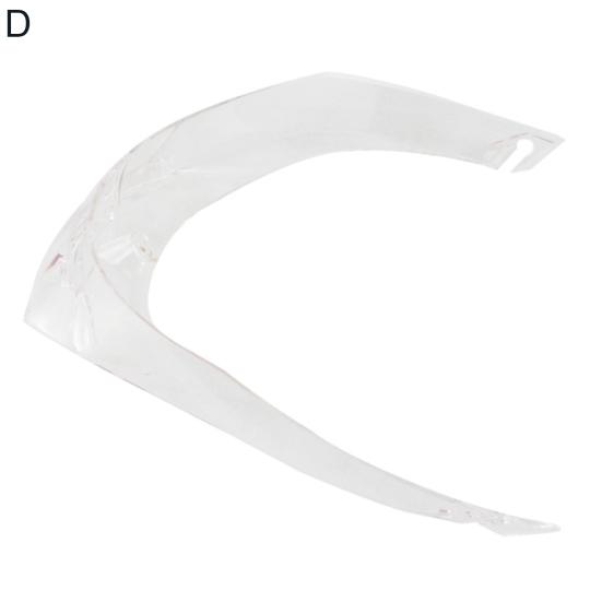 

Спойлер на шлем Премиум-защита от ветра Сменный мотоциклетный шлем с большим хвостовым крылом D