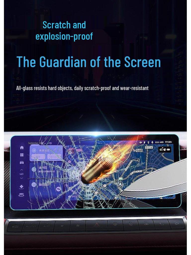 2024 Great Wall PO Center Console Navigation Screen Protector Film