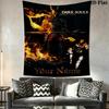 Name Custom DARK SOULS Wall Tapestry Aesthetic Wall Hanging Printed Fabric Blanket Decorative Tapestries for Bedroom Living Room Home Decor