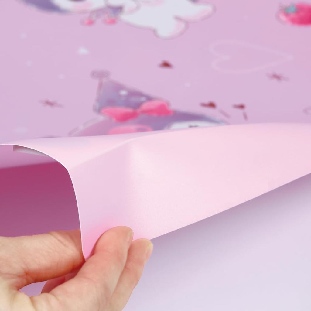 Skater Living Room Study Kuromi Love Love Sanrio Mat, Kyun, ZGM1-A