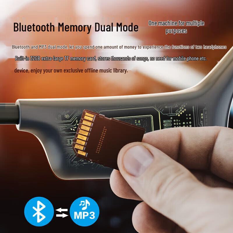Newsmy BC-F5 Open-Ear Bone Conduction Sport Headphones