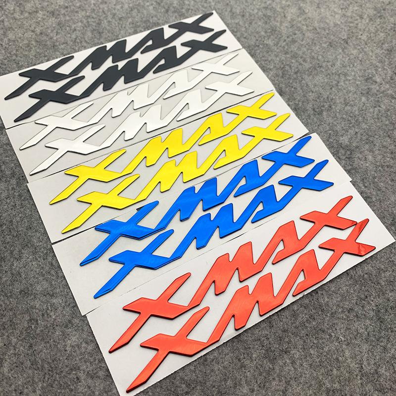 Suitable for XMAX125 250 400 xmax accessories 3D motorcycle logo badge stickers 3D soft adhesive stickers