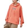 Li-Ning Embroidered Logo Loose Fleece-Lined Hoodie Men Tops Brick-Red AWDRD42-11