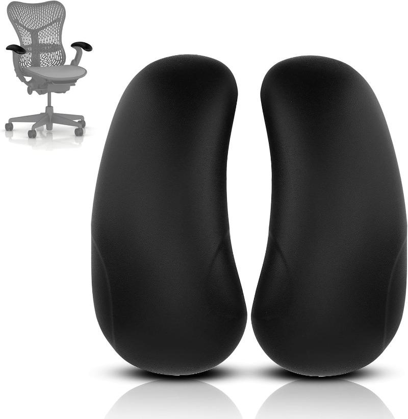 

1 Pair Armrest Pads Replacement for Herman Miller Mirra 1 Office Chair -Ergonomic Office Chair Arm Cover Parts, Arm Pads Caps чёрный