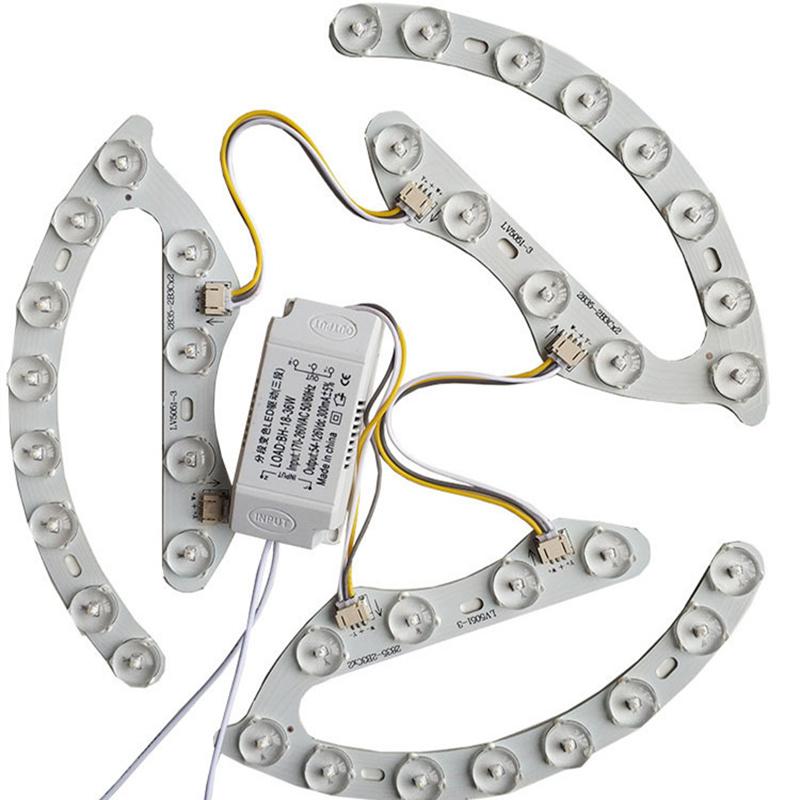 1 Piece 9W/12W Energy Saving Module Lamp Led Module For Ceiling Lights Dimming 220V Replacement Led Retrofit Light Panel