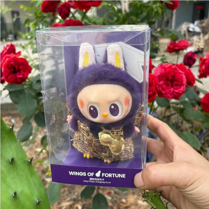 Limited Edition Plush Toy LABU Cartoon Labubu V3 Plush Toy Stuffed Anime Vinyl Face Love Serenity Labubu Doll Bag Pendant Key Birthday Gifts Girl