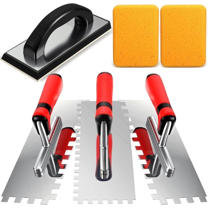 Premium No Fastener Mud Trowel Collection Constructed Of Strong Metal For DIY Home Projects 1