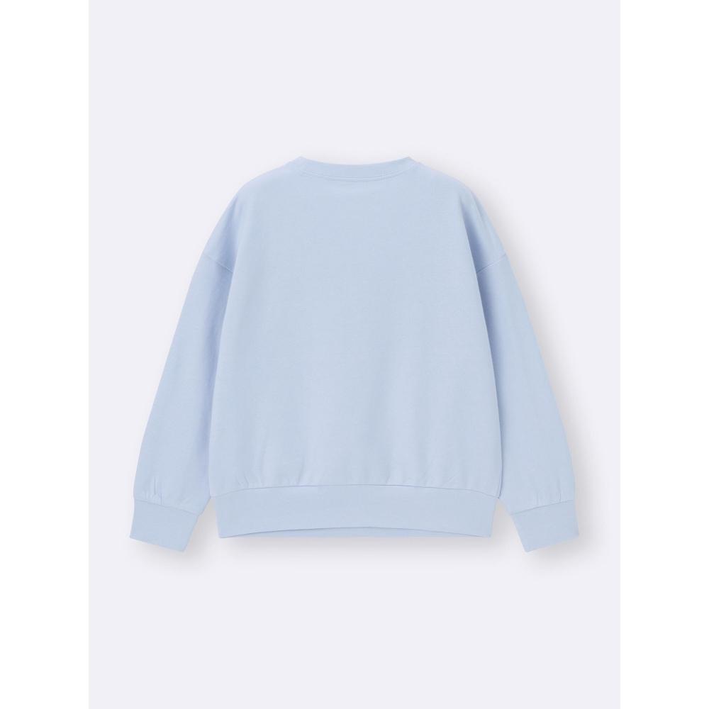 Gu By Uniqlo Kids Cotton Sweat Pullover Logo