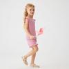 1-6 Years Kids Girls' Solid Color Cap Sleeve Tank Top and Shorts Set