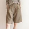 Women's High Waist Wide Leg Shorts Loose A Line 5 Inch Shorts With Drape Casual Summer Pants