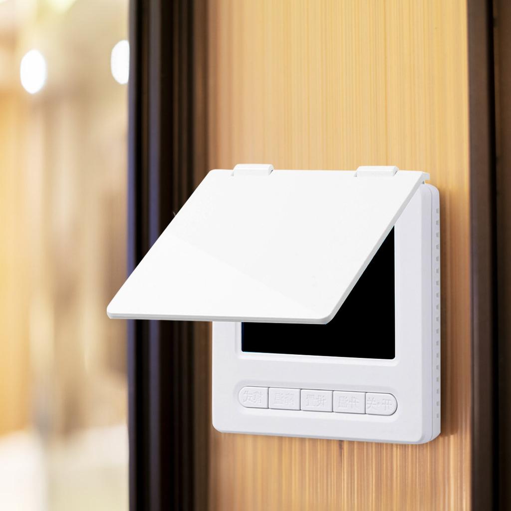 Air Conditioning Panel Cover Sturdy Waterproof Ac Switch Panel Protector for Home Wall Mounted Hvac Systems Cover