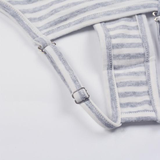 Haustier-Kurzhose Gestreiftes Design Waschbare Latzhose Hundewindel Haustier-Physiologische Hose für den Innenbereich