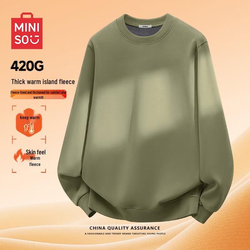 MINISO Herr Rundhals Pullover Sweatshirt