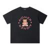 2025 Summer Girls' T-shirt Children's Top Children's Fashionable Casual Clothing Letter Printed Baby Girl Top T-shir