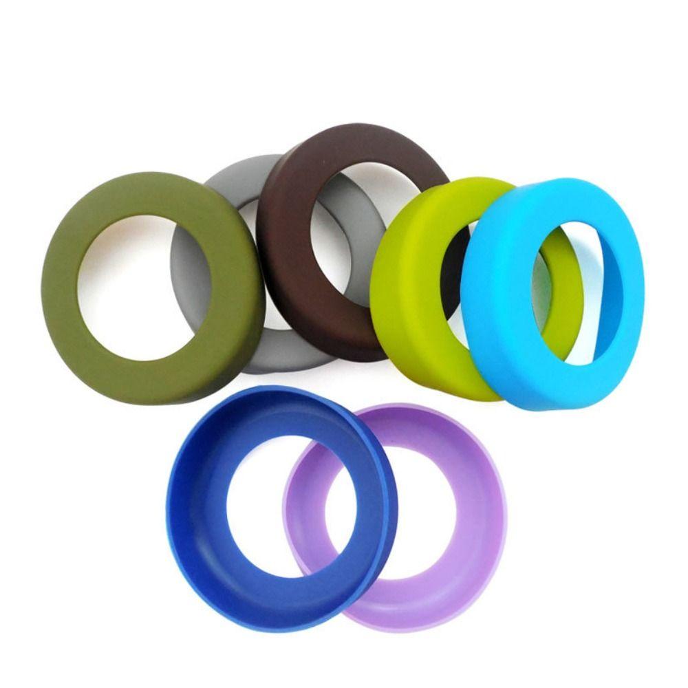 7.5CM Cup Bottom Cover Silicone Coaster Sleeve Heat-Resistant Bottle Boot  Water Bottle