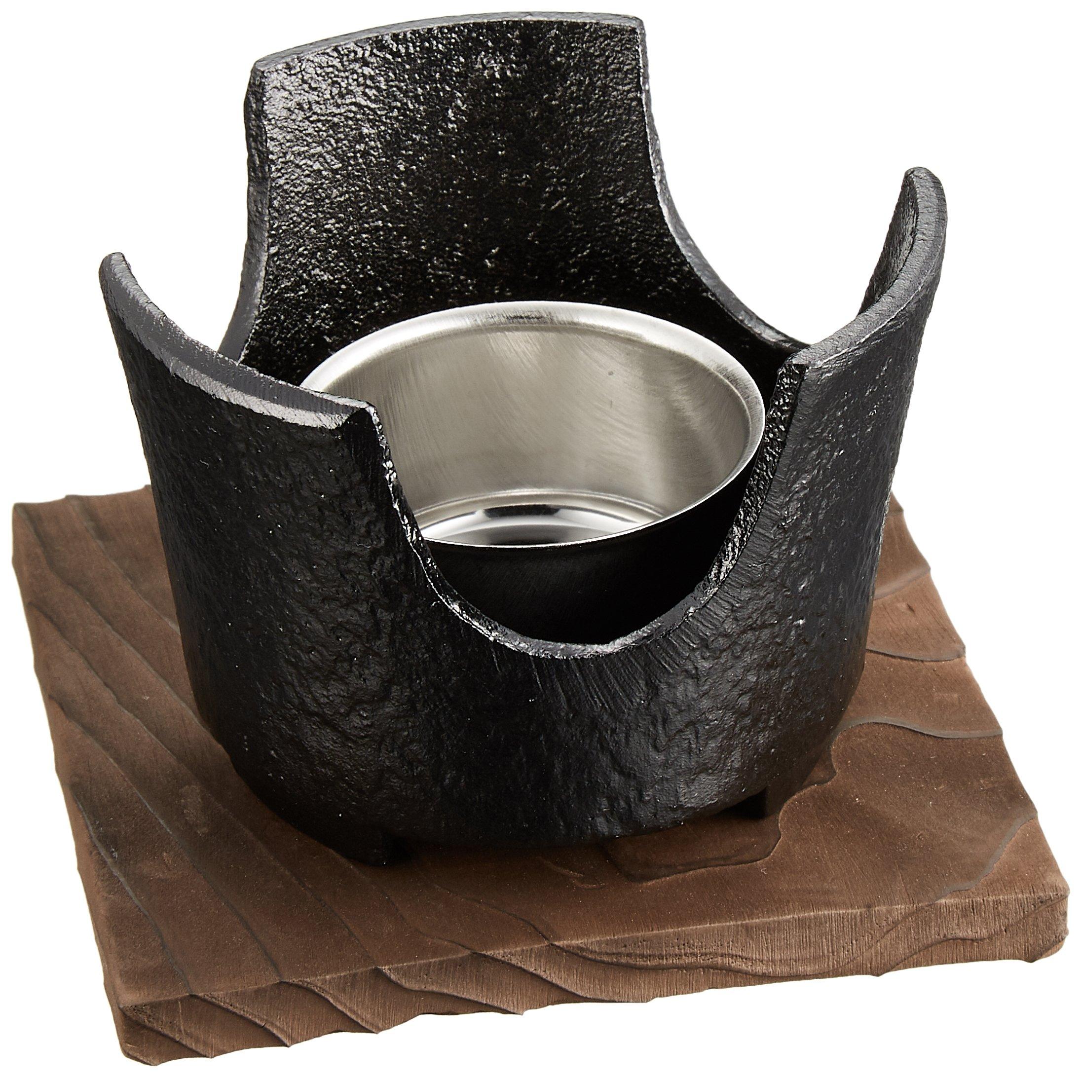 

Endo Shoji Commercial Mini Stove Made in QKV07 Set, Aluminum, Japan, чорний