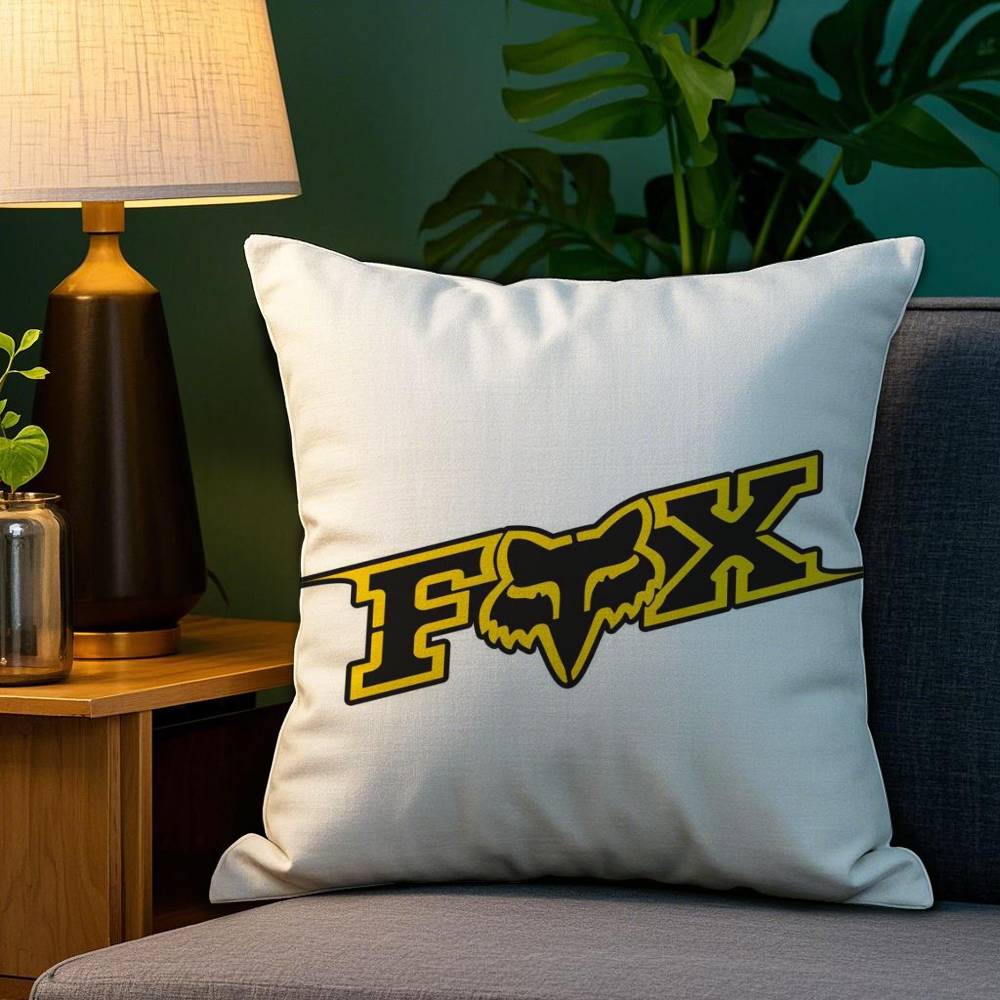 

F-Fox-Racing-S Cool Pillow Case Plush Fabric Soft Double Sided Print Sofa Cushion Cover Throw Pillow Covers 12x12Inch