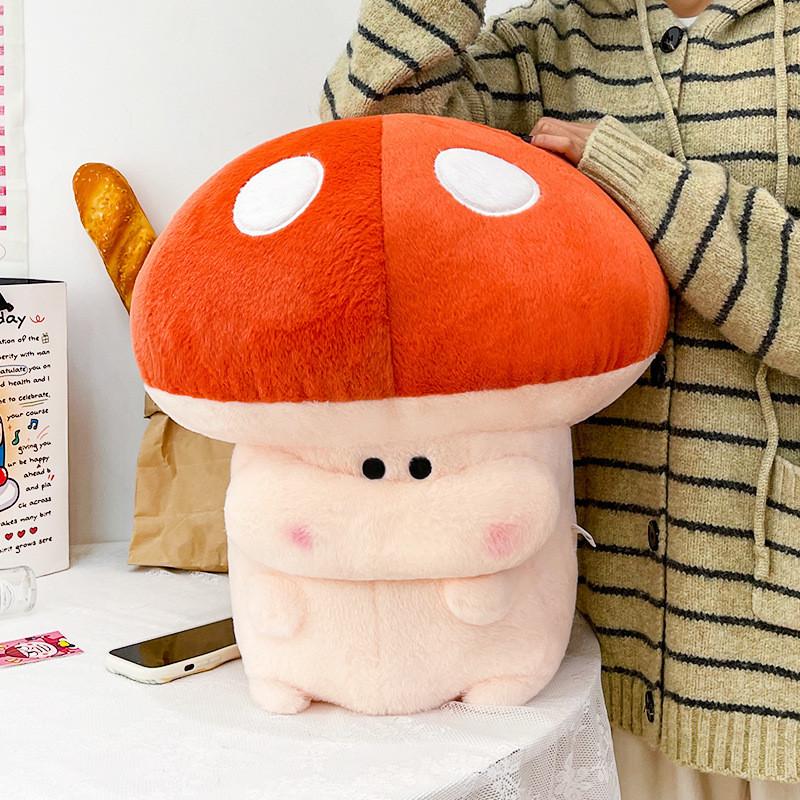 Mushrooms Plush Toy With Soft Short Plush For Relaxation And Home Decor Great For Girls And Boys