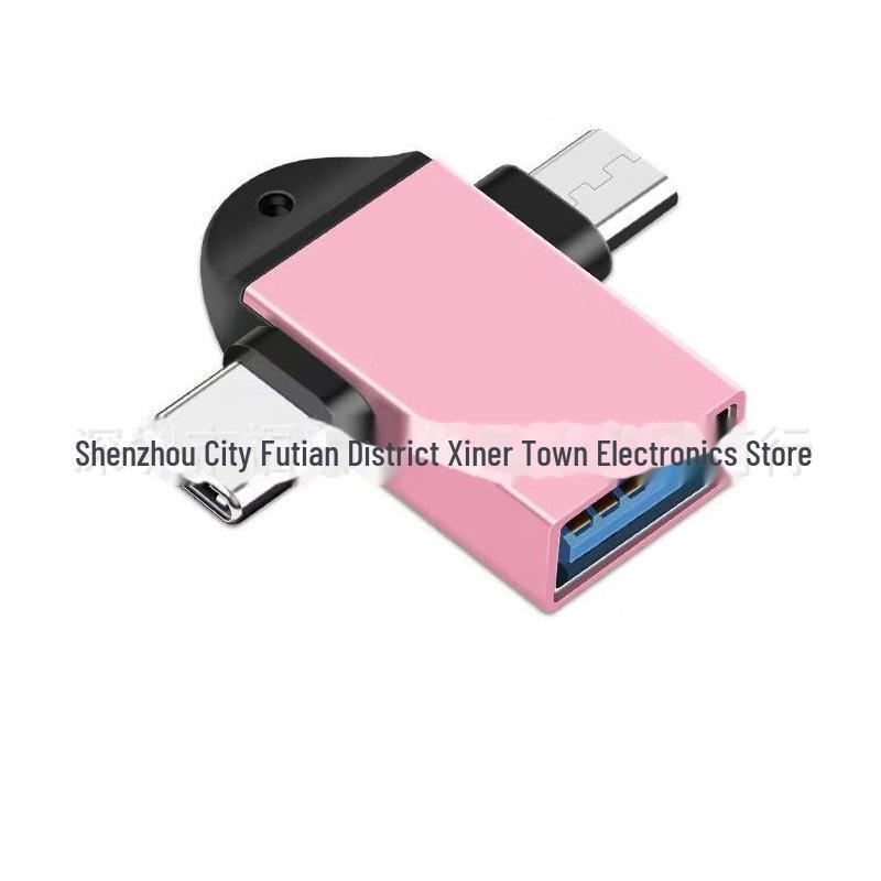 USB 3.0 to Type-C + Android OTG Adapter: Two-in-One Data & Charging Converter