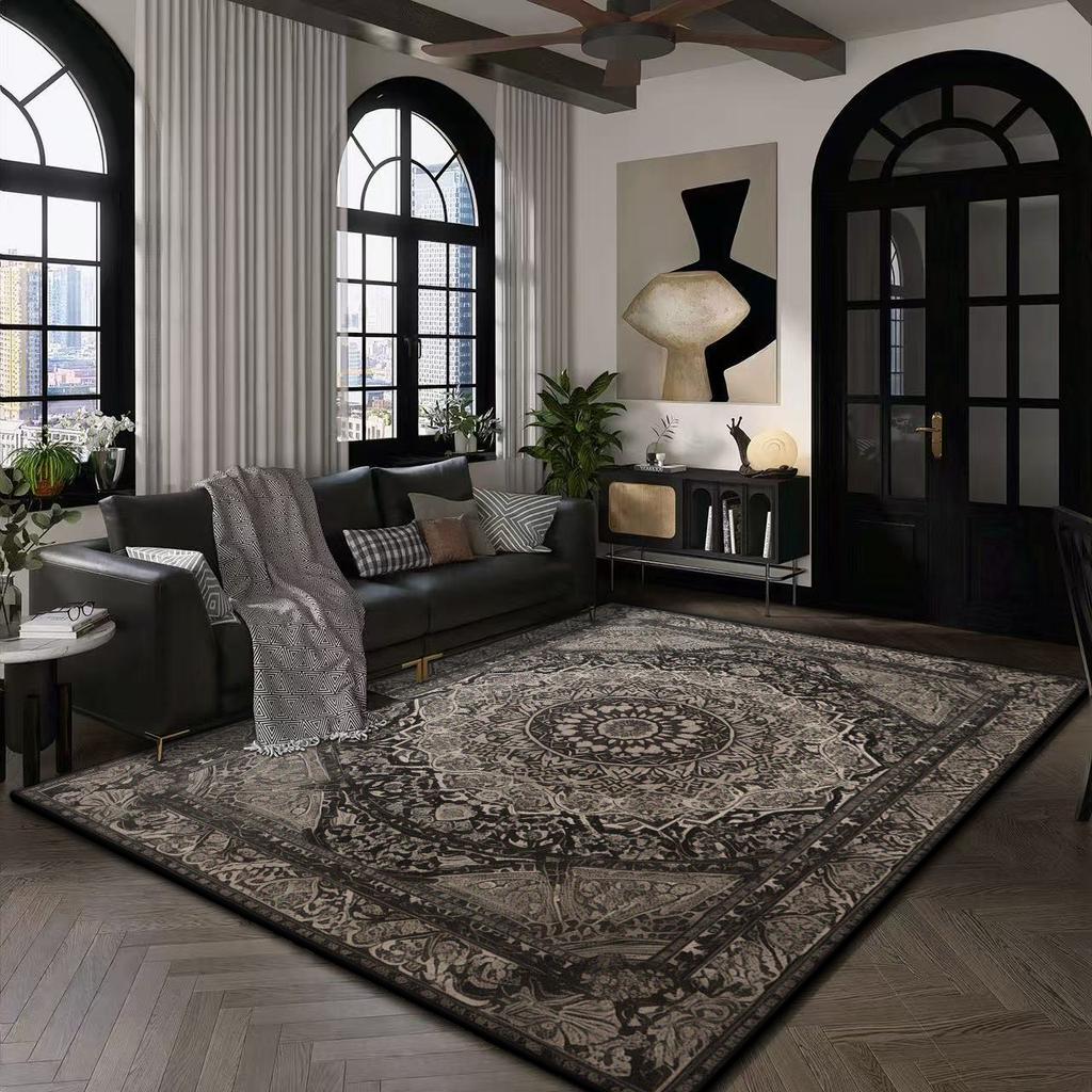 Large Living Room Carpet Modern Senior Office Lounge Rug Antiskid Room Decoration Home Mats Easy Cleaning Fluffy Customizable