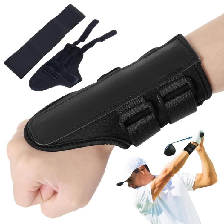 Golf Swing Trainer Beginner Postures Corrector Adjustable Wrist Trainer Elbow Brace Golf Training Tool Easy to Use