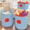 Large Capacity Cute Laundry Basket Space Saving with Handle Dirty Clothes Storage Basket Folding Clothes Storage Organizer Toys