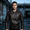 Men's Faux Leather PU Motorcycle Jacket - Autumn/Winter Stylish Outerwear