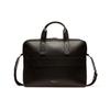 Bally Hektor Three-Color Striped Leather Briefcase Men briefcase Black 6227940
