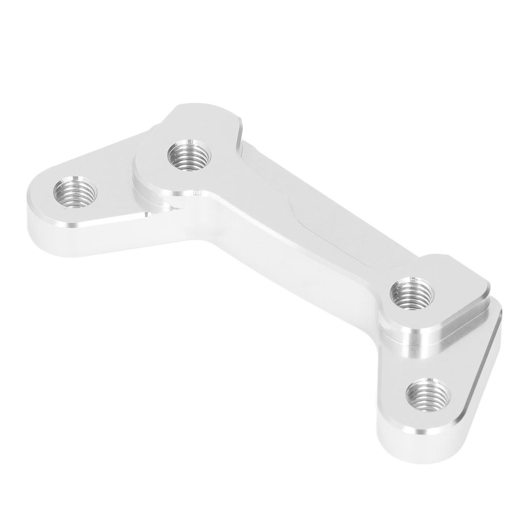 Motocyklový zadní brzdový třmen adaptér hliníkový se šrouby náhrada pro Vespa GTS GTV300 stříbrný