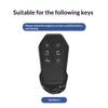 Zinc Alloy Leather Car Remote Key Cover For Xpeng X9 G6 Suede G9 P7I P5 Protector Keychain Shell Auto Car Accessories