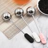 Portable Outdoor 304 Stainless Steel Rotating Tea Infuser With Tea Ball, Tea Strainer, And Filter Mesh; Coffee Grounds Filter