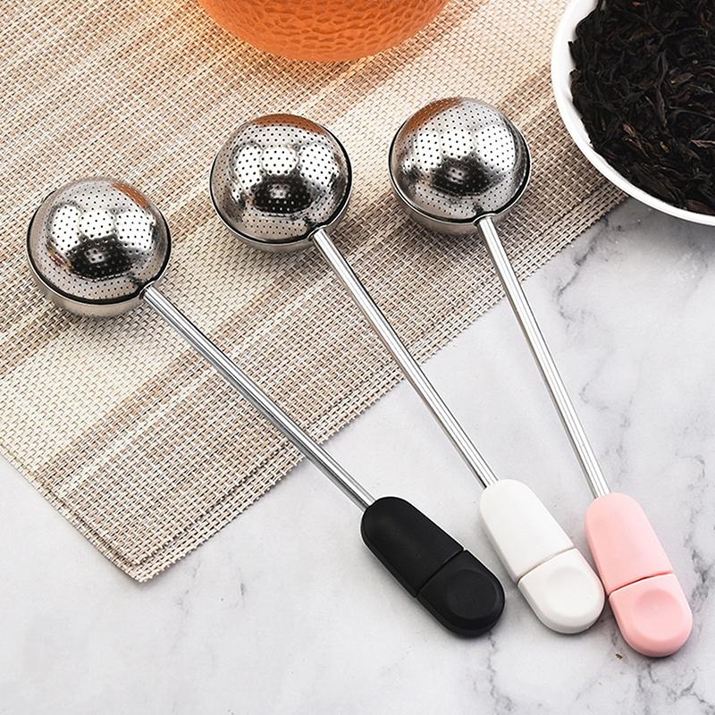 Stainless Steel Mesh Twisting Tea Ball Infuser Loose Leaf Tea Steeper Strainers Reusable Tea Infuser For Loose Tea Coffee Powder