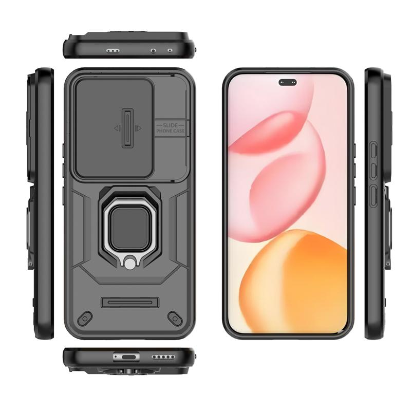 Push Window Case For Honor 400 Pro Anti-knock Ring Holder Magnetic Cover For Honor 400 Pro 400 Lite Case For Honor 400 Pro Case