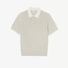 Lacoste Men's Ribbed Collar Twisted Yarn Short Sleeve Sweater Polo Shirt PH943E-56GI18