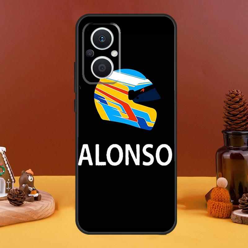 Étui de course Fernando Alonso Pour OPPO Reno 10 Pro 11 F 4 6 7 8 5 Lite 4Z 5Z 8T OPPO Find X6 Pro X5 X2 X3 Lite Coque
