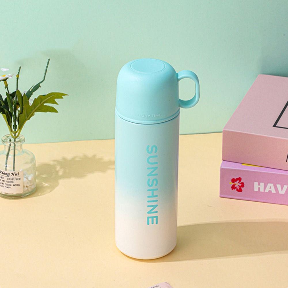 Fashion Insulation Cup 500ml Water Bottle Portable Coffee Mug  Travel