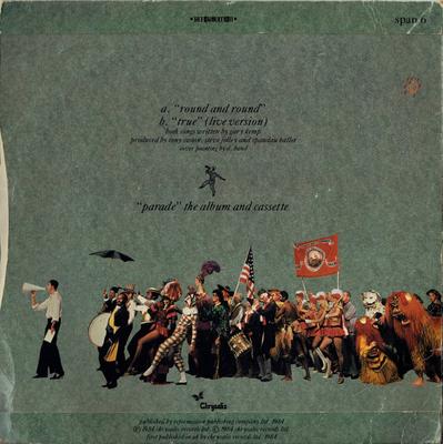7inch Record SPANDAU BALLET - Round And Round SPAN6 Reformation, Ch 1984 UK Pop Used