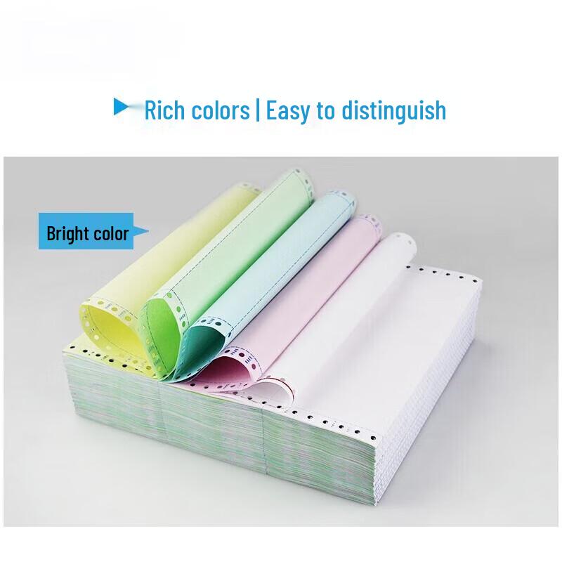 Multi-Part Continuous Form Printer Paper (241x279.4mm) 3-Ply, 2-Split (241x279.4mm)